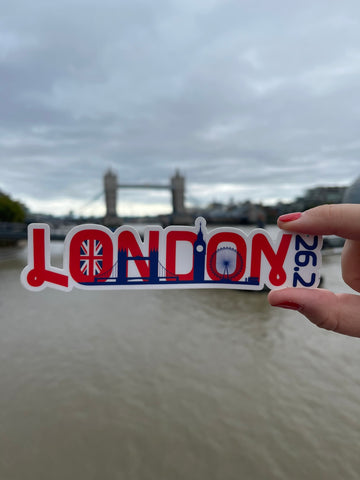 London 26.2 Sticker