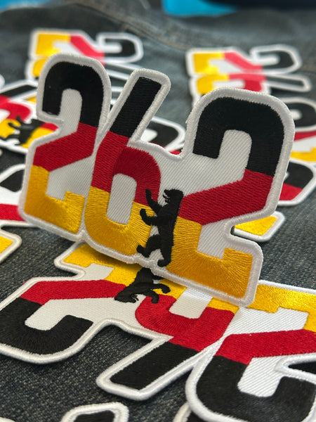 Berlin 26.2 Die-Cut Marathon Milestone Patch