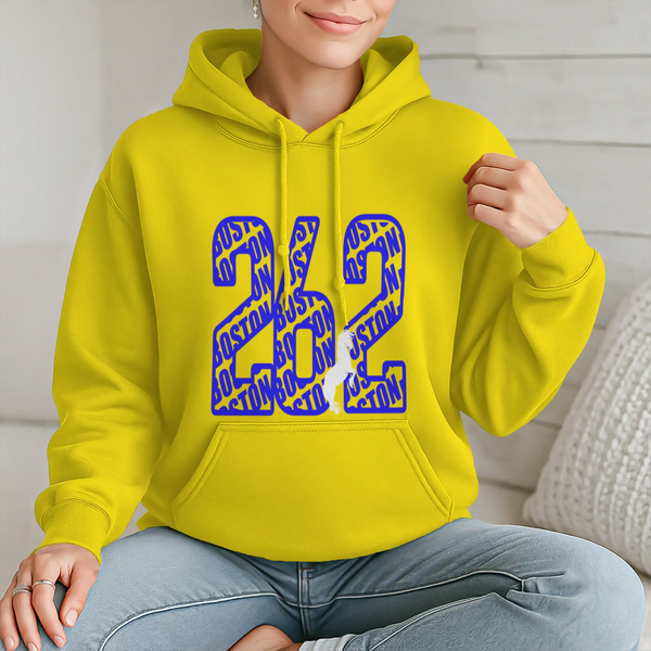 BOS 26.2 Blue-Lined Hoodie
