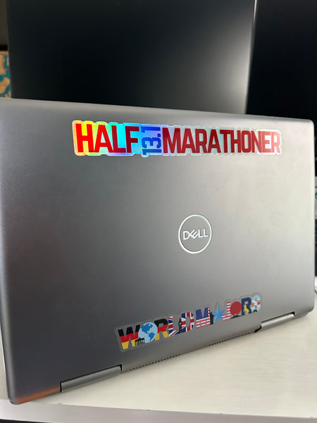 13.1 Half Marathoner Holographic Sticker