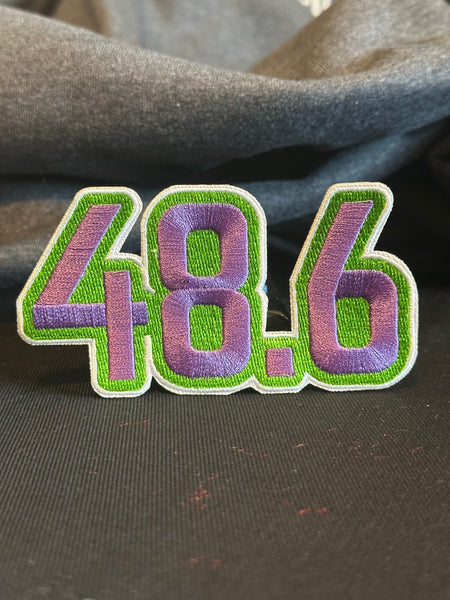 48.6 Die-Cut Milestone Patch