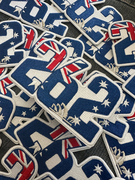 Sydney 26.2 Die-Cut Marathon Milestone Patch