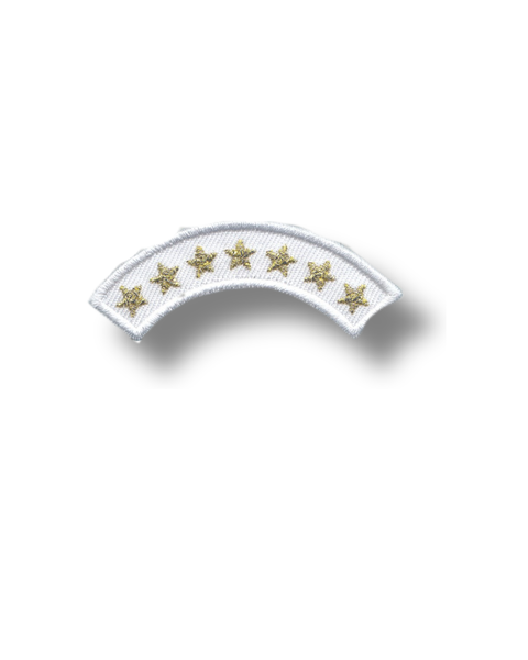 Seven Star Finisher Insignia Patch for World Major Marathons