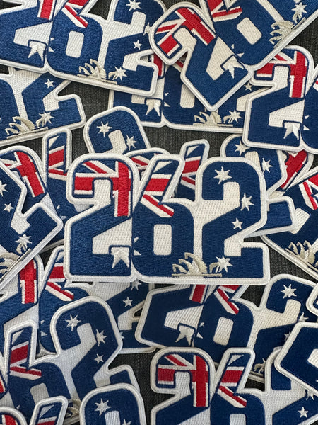 Sydney 26.2 Die-Cut Marathon Milestone Patch