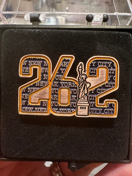 New York City 26.2 Pin