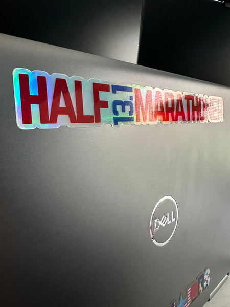 13.1 Half Marathoner Holographic Sticker