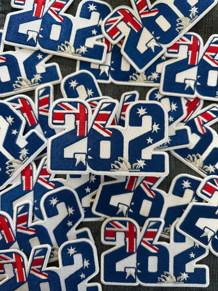 Sydney 26.2 Die-Cut Marathon Milestone Patch