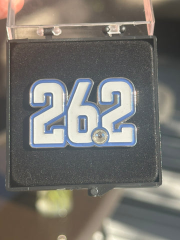 26.2 Rhinestone Marathon Pin