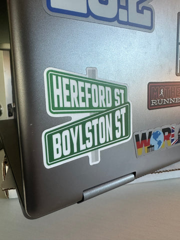 Right then Left Sticker