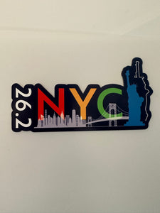 NYC 26.2 Magnet