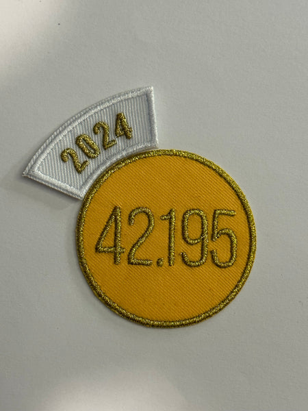 Marathon Finisher (42.195 km) Merit Badge Patch for Runners