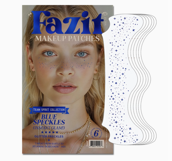 Fazit Makeup Patches for Cheeks | Race Day Glitter Temporary Tattoos