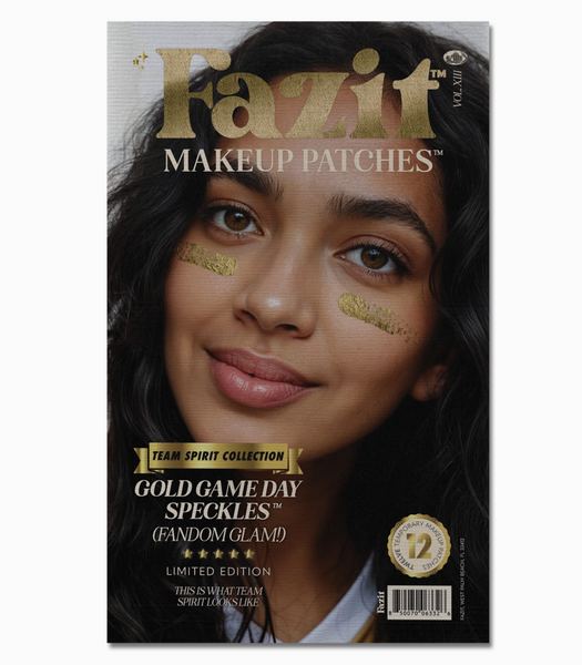 Fazit Makeup Patches for Cheeks | Race Day Glitter Temporary Tattoos