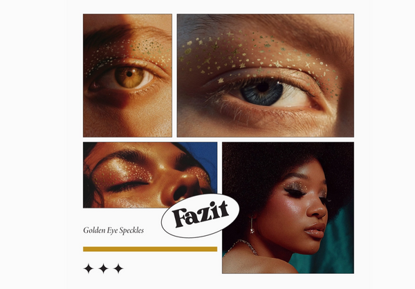 Fazit Makeup Patches for Eyes | Race Day Glitter Temporary Tattoos