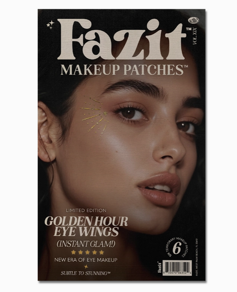 Fazit Makeup Patches for Eyes | Race Day Glitter Temporary Tattoos