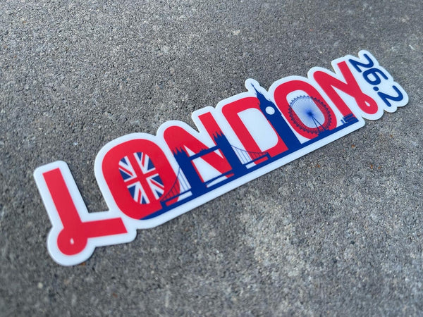 London 26.2 Sticker