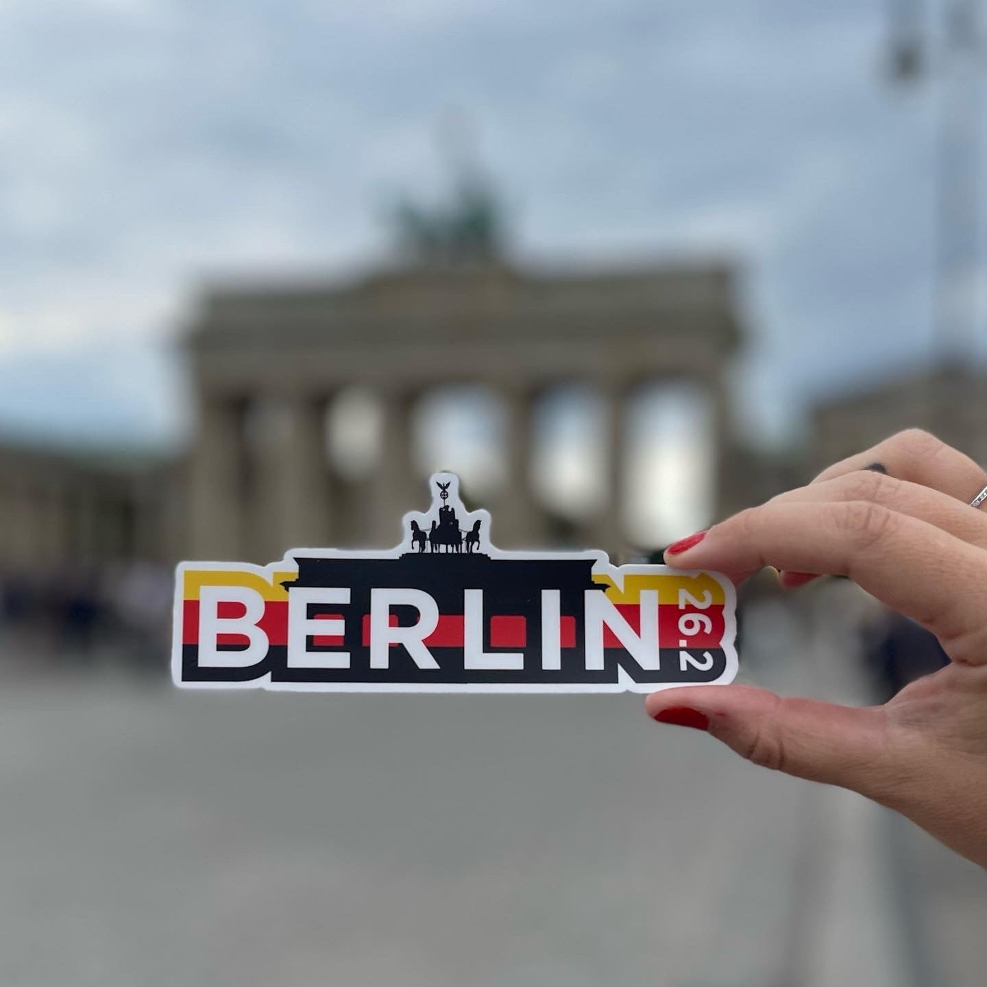 Berlin 26.2 Sticker