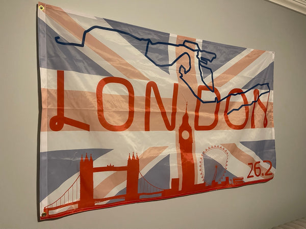 London 26.2 Race Flag