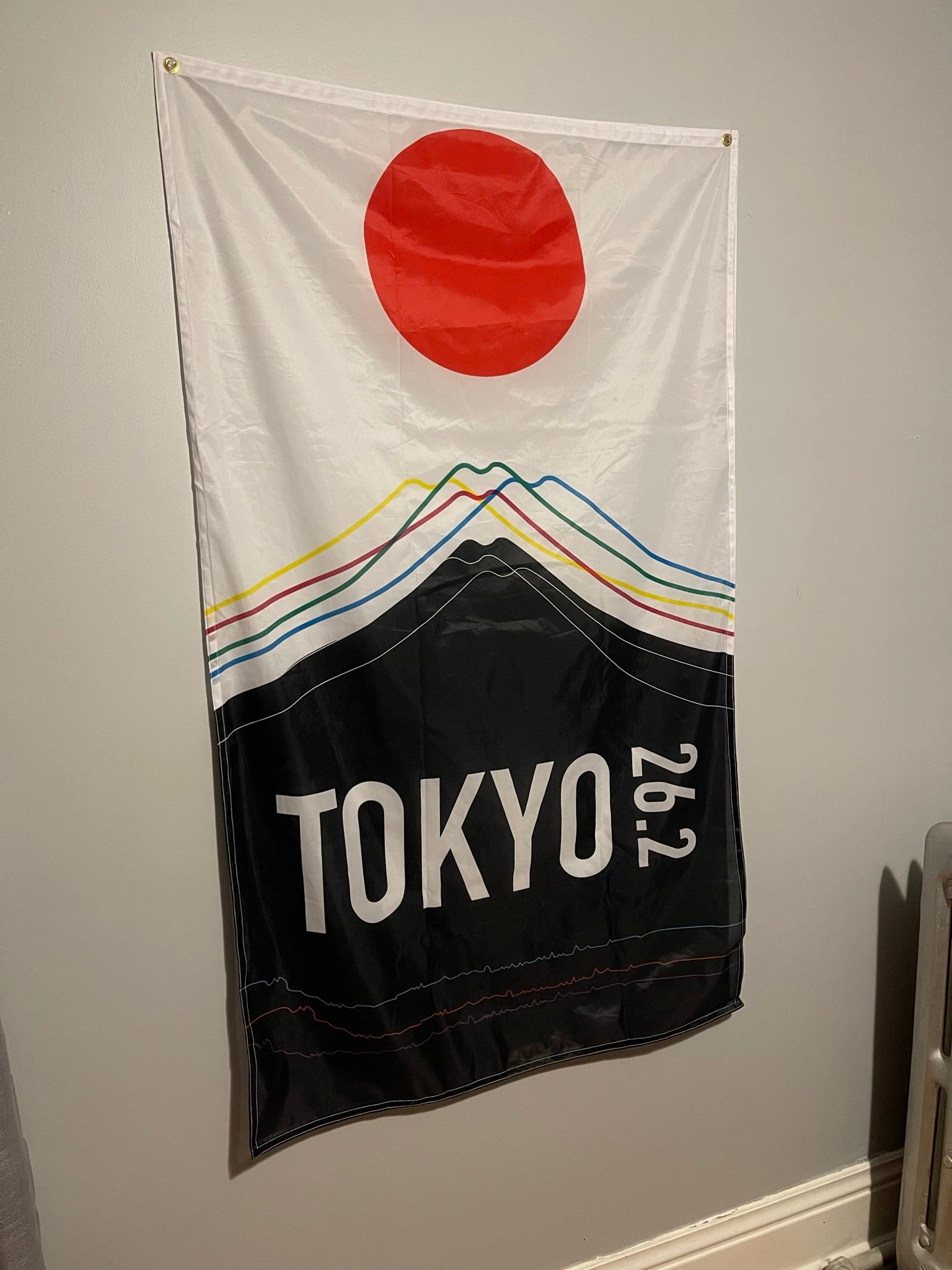 Tokyo 26.2 Race Flag