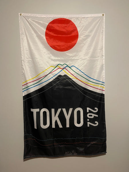 Tokyo 26.2 Race Flag