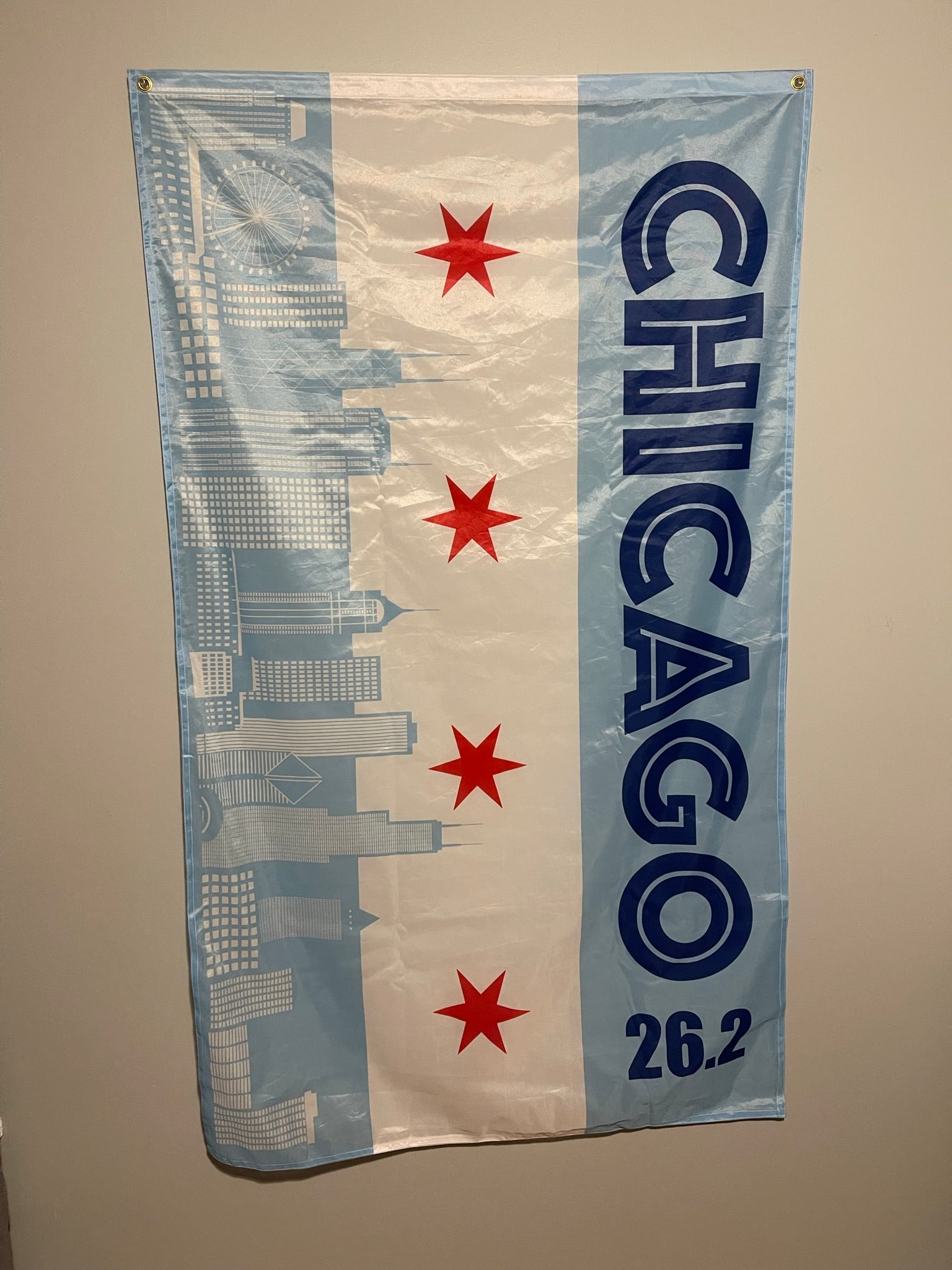 Chicago 26.2 Race Flag