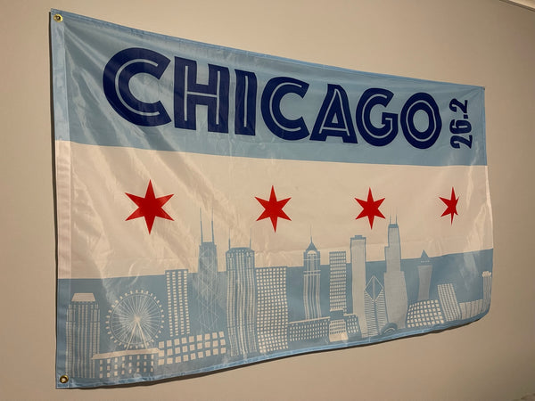 Chicago 26.2 Race Flag