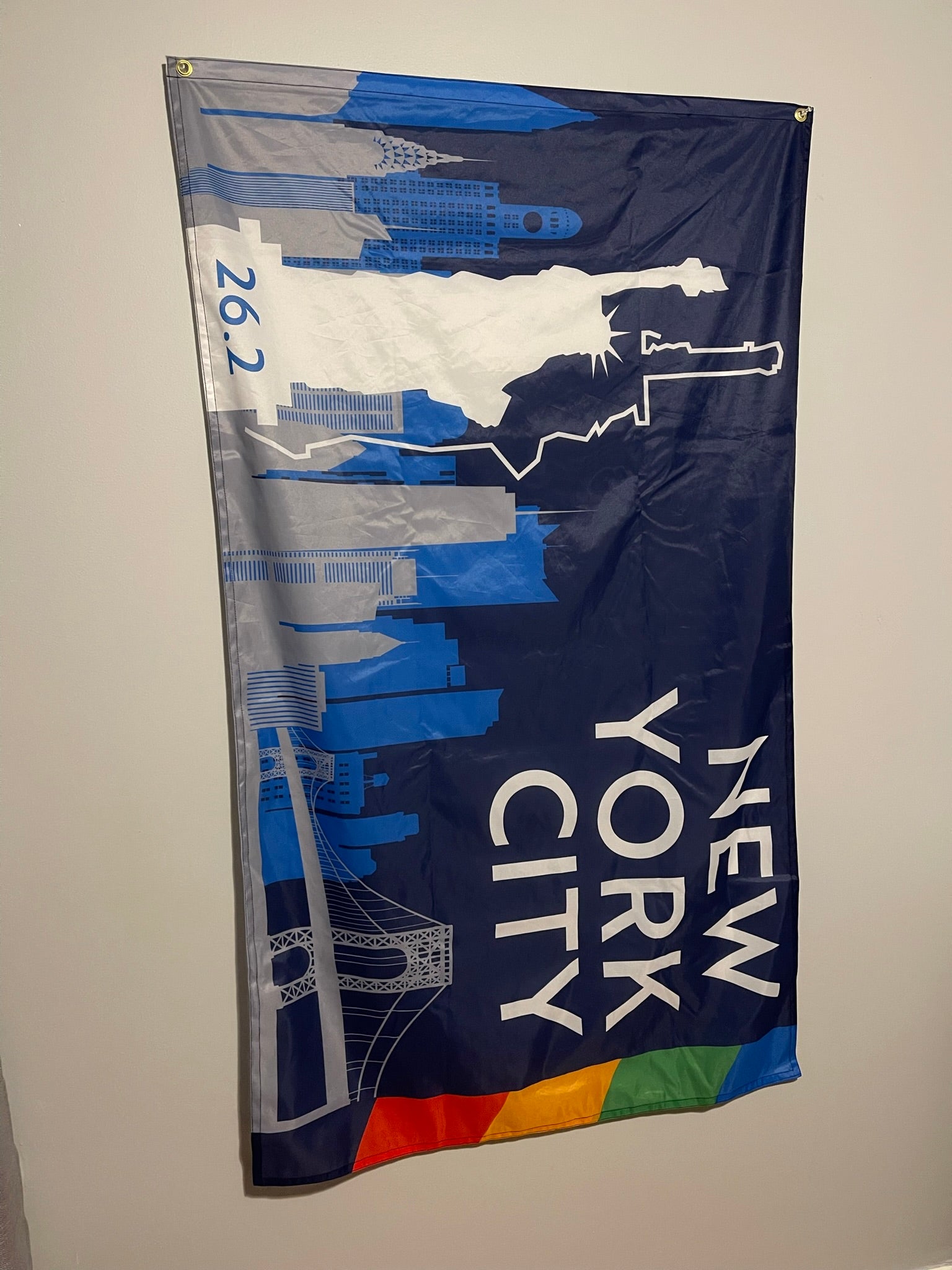 NYC 26.2 Race Flag