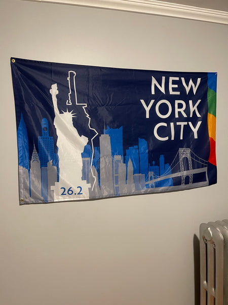 NYC 26.2 Race Flag