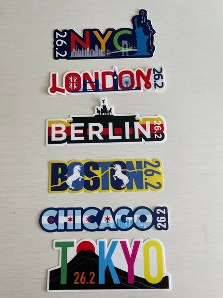 London 26.2 Sticker