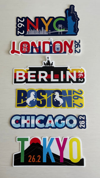 Big 6 World Major Races Sticker Pack