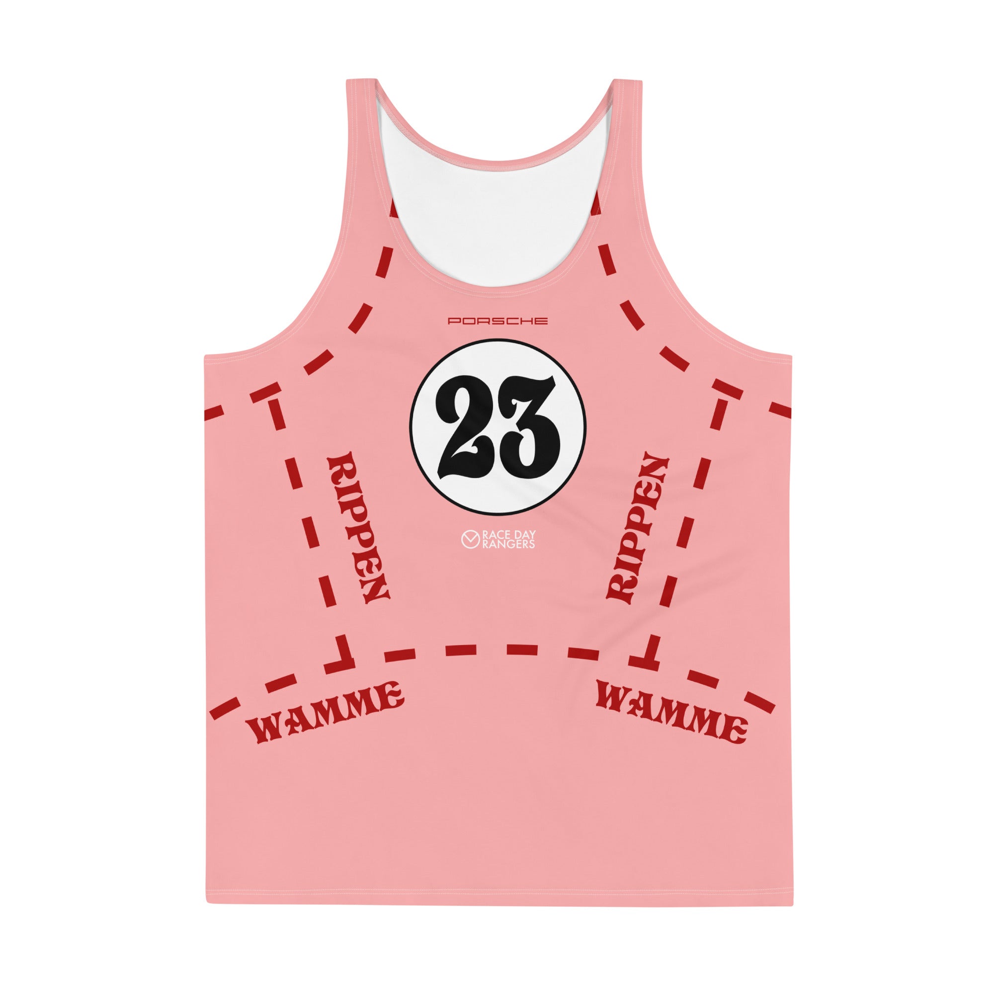 Pink Pig Racing Men's Performance Running Tank