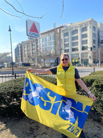 Boston 26.2 Flag