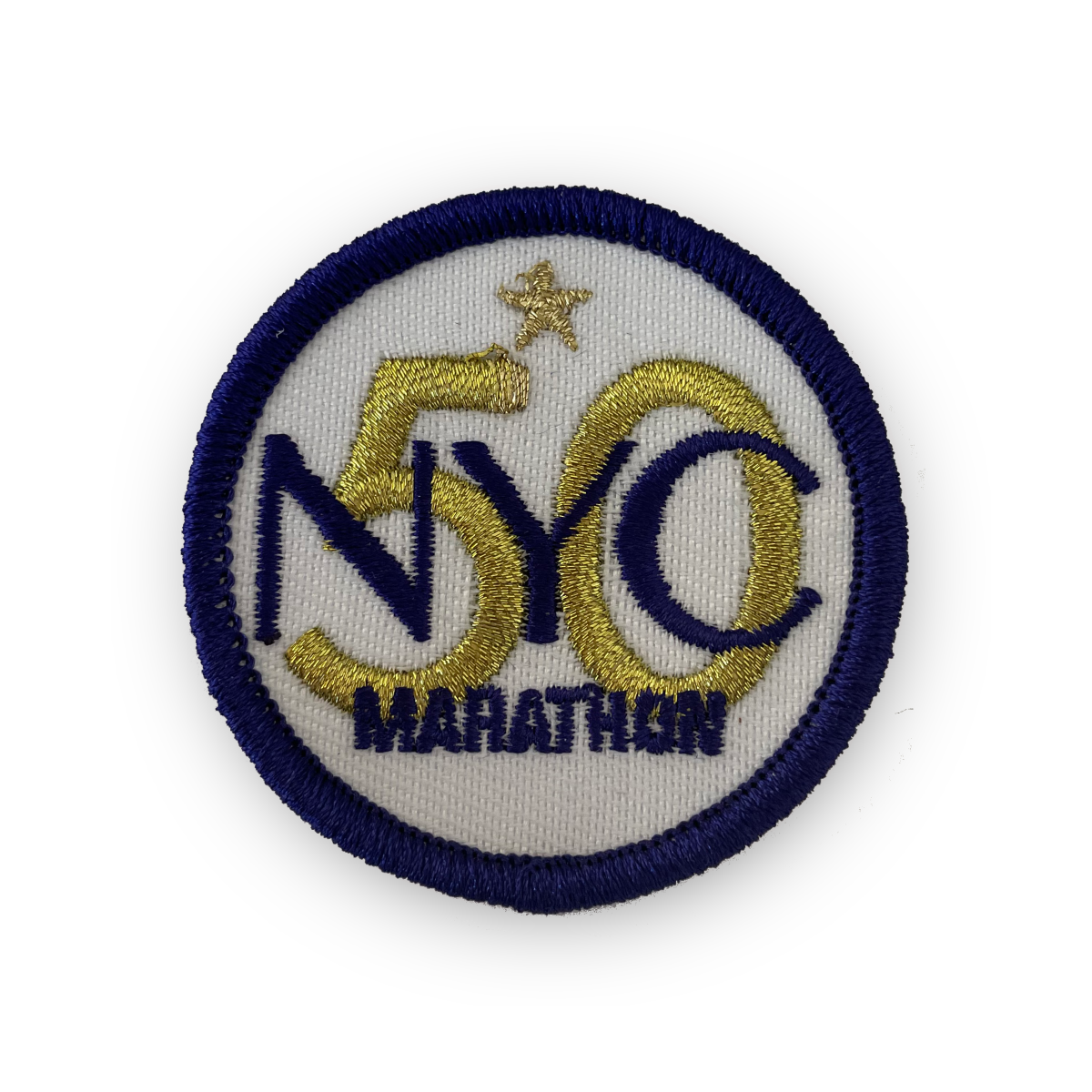 New York City NYC Marathon 50th Anniversary 2021 Commemorative Race Day Patch