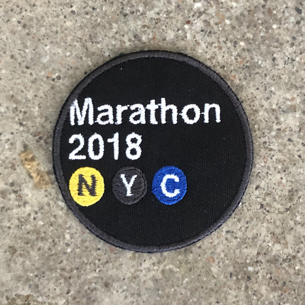 New York City NYC Marathon 2018 Commemorative Race Day Patch