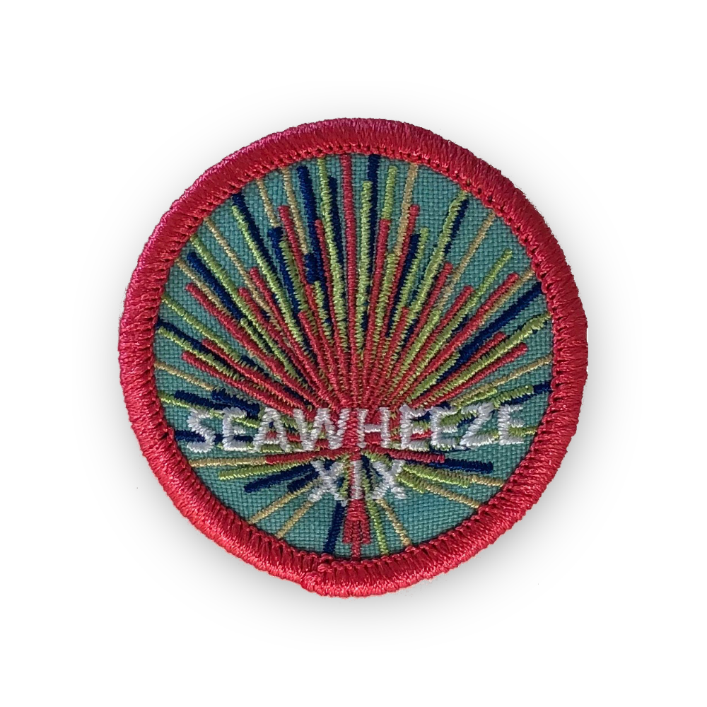 SeaWheeze Half Marathon 2019 Commemorative Race Day Patch