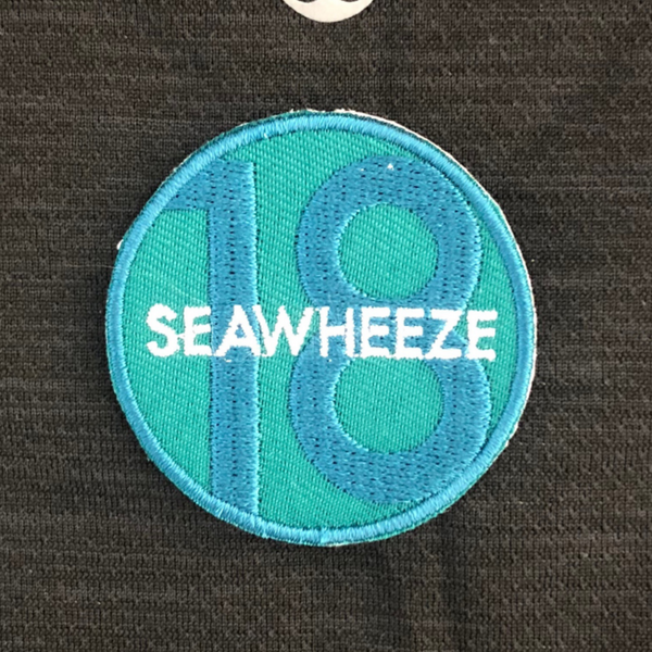 SeaWheeze Half Marathon 2018 Commemorative Race Day Patch
