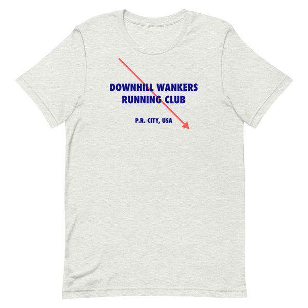 Downhill Wankers Running Club Tee