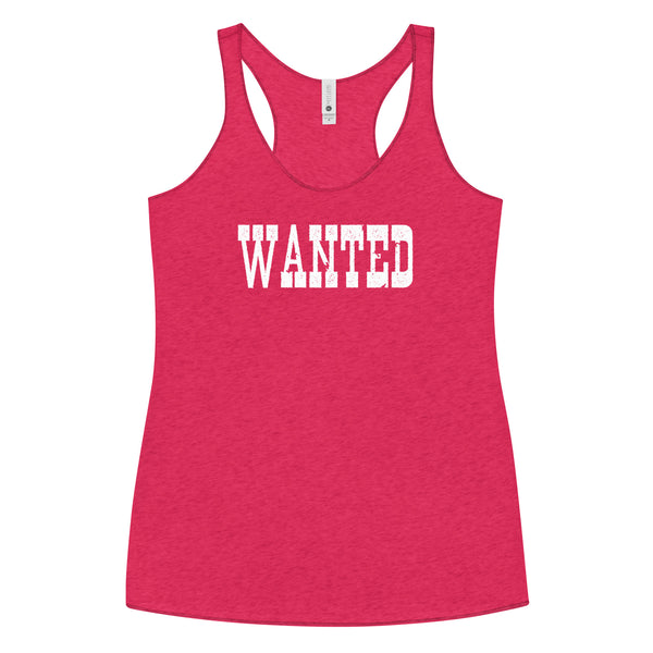 Wanted Women's Racerback Tank