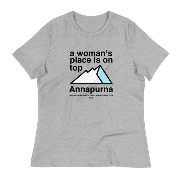 Annapurna Women's Expedition 1978 Women's Relaxed T-Shirt