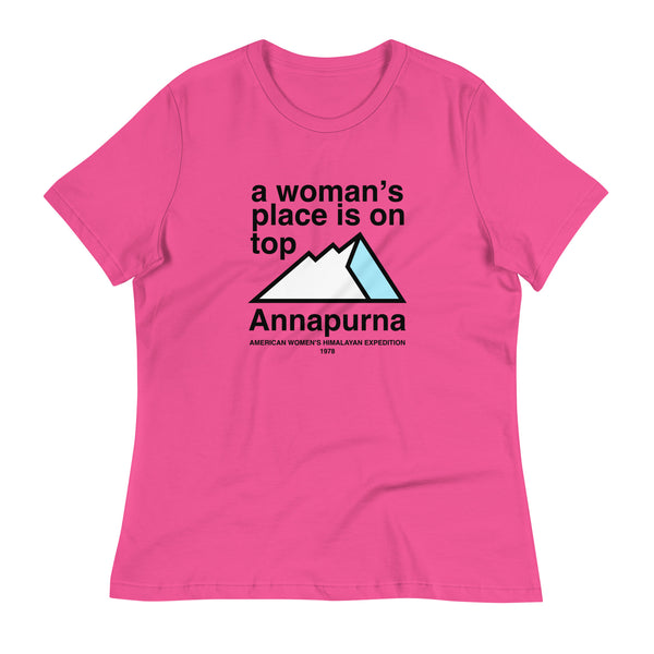 Annapurna Women's Expedition 1978 Women's Relaxed T-Shirt
