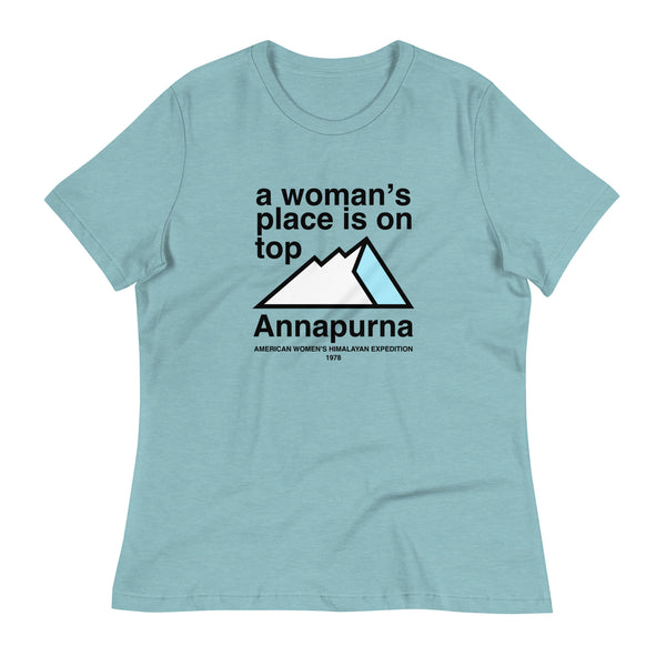 Annapurna Women's Expedition 1978 Women's Relaxed T-Shirt