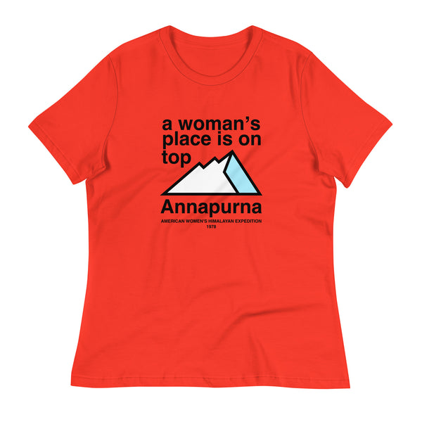 Annapurna Women's Expedition 1978 Women's Relaxed T-Shirt