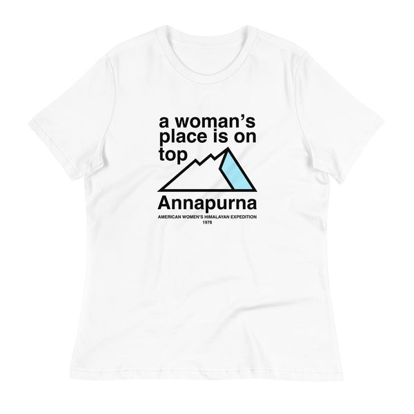 Annapurna Women's Expedition 1978 Women's Relaxed T-Shirt